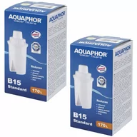 Wkłady filtrujące - Wkład filtrujący Aquaphor B15 Standard 2 szt. - miniaturka - grafika 1