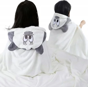 RĘCZNIK KĄPIELOWY OKRYCIE KĄPIELOWE Z KAPTUREM 70x140 CM PONCZO DLA DZIECI - Okrycia kąpielowe dla dzieci - miniaturka - grafika 1