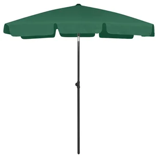 VidaXL Parasol plażowy, zielony, 180x120 cm 314720 VidaXL - Parasole ogrodowe - miniaturka - grafika 1