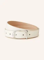 Paski - Calvin Klein Pasek Skórzany weiss - miniaturka - grafika 1