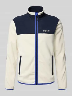 Bluza rozpinana z nadrukiem z logo - Bluzy męskie Bluza rozpinana z nadrukiem z logo - Bluzy męskie - miniaturka - grafika 1