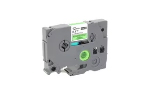 Zamiennik taśmy Brother TZE-D31 12mm FLUO zielona/czarny - Etykiety do drukarek Zamiennik taśmy Brother TZE-D31 12mm FLUO zielona/czarny - Etykiety do drukarek - miniaturka - grafika 1