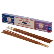 Kadzidła i dodatki - Kadzidełka Satya Nag Champa & Fioletowy Rozmaryn - miniaturka - grafika 1