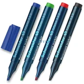 Markery permanentne - Schneider PBS Marker permanentny MAXX 133 1-4mm ścięty niebieski SR113303 - miniaturka - grafika 1