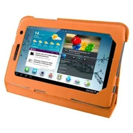Etui do tabletów - 4World Etui ochronne/Podstawka do Galaxy Tab 2 7'' Ultra Slim pomarańczowe - miniaturka - grafika 1