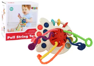 Zabawka Sensoryczna Gryzak Dla Niemowląt Kolorowa Edukacyjna - Gryzaki dla dzieci - miniaturka - grafika 1