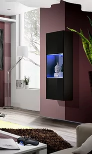 Signal WITRYNA WISZĄCA MAŁA FLY 22 CZARNY POŁYSK + LED 23 ZZ FY 22 - Witryny - miniaturka - grafika 1
