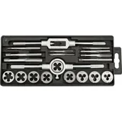 Nożyce i noże - Topex Narzynki i gwintowniki M3-M12 zestaw 20 szt 14A425 - miniaturka - grafika 1