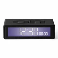 Zegary - Lexon Budzik Flip+ Travel antracytowy LR151G3 - miniaturka - grafika 1
