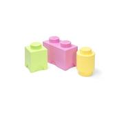 Pojemniki na zabawki - Plastikowe pojemniki dziecięce zestaw 3 szt. Box – LEGO® - miniaturka - grafika 1