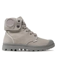 Botki męskie - Trapery Palladium Baggy 02353-066-M Szary - miniaturka - grafika 1