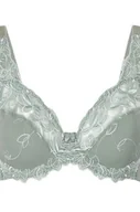 Biustonosze - Hunkemöller Biustonosz nieusztywniany z fiszbinami Diva Zielony - miniaturka - grafika 1