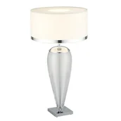 Lampy stojące - Argon Lampka biurkowa LORENA 356 1pł przezroczysty Chrom - miniaturka - grafika 1