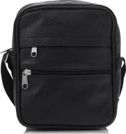 Teczki i aktówki - Belveder Czarna Torba Raportówka Męska Mała Nord11 - miniaturka - grafika 1