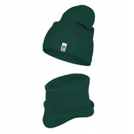 Czapki dla dzieci - Czapka Dziecięca Wiosenna Jesienna Komin Komplet Bawełna Dla Dzieci 48-56 - miniaturka - grafika 1