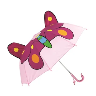 Dziecięcy parasol 3d, motyl UVP1012M - Parasolki dla dzieci - miniaturka - grafika 1
