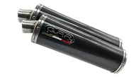 Części motocyklowe - GPR Wydechowy Cagiva Navigator 1000 2000/05 Para Zatwierdzonych Oddechów z GPR Klasyczne Poppy - miniaturka - grafika 1