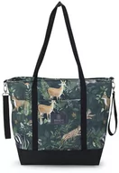 Torby i organizery dla mam - Duża Torba Shopper Bag  Woodland Makaszka - miniaturka - grafika 1