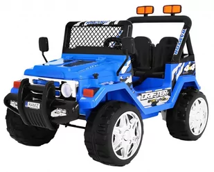 LEANToys   Auto na Akumulator Raptor 2x45 dwuosobowy Czerwony - Pojazdy elektryczne dla dzieci - miniaturka - grafika 1