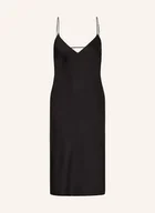 Bielizna nocna - Triumph Negliż Z Satyny Silky Senuality schwarz - miniaturka - grafika 1