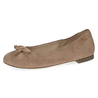 Moda i Uroda OUTLET - CAPRICE baleriny damskie 9-9-22112-20, Desert Suede, 39 eu - miniaturka - grafika 1