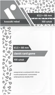 Akcesoria do gier planszowych - Rebel Koszulki CCG 64x89 (100szt) (232250) 232250 - miniaturka - grafika 1