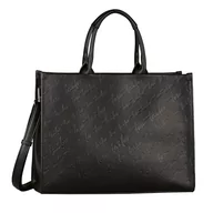 Torebki damskie - TOM TAILOR bags Denice damska torba na ramię na ramię z zamkiem błyskawicznym średnia czarna, czarny, Nowoczesny - miniaturka - grafika 1