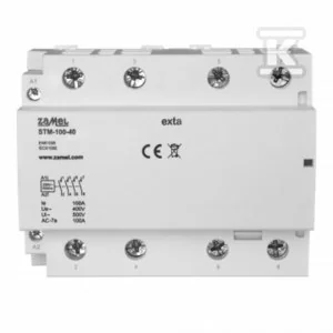Stycznik modułowy instalacyjny 100A, 4xNO, 230V AC STM-100-40 - Silniki elektryczne i akcesoria - miniaturka - grafika 1