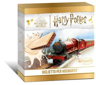 HARRY POTTER BILET DO HOGWARTU CIASTKA KAKAOWE Z BIAŁĄ CZEKOLADĄ MULTIPACK 6 SZT 126G - Ciastka - miniaturka - grafika 1