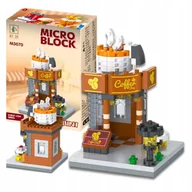 Klocki - Klocki Konstrukcyjne Sklepik Kawiarnia Coffe Zestaw Klocków 269 el. - miniaturka - grafika 1