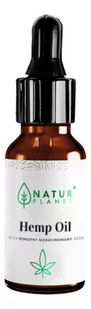 INFO-FARM NaturPlanet Hemp Oil - Olej konopny nierafinowany 100%, 30ml - Serum do twarzy - miniaturka - grafika 1