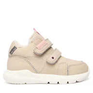 Buty dla dziewczynek - Trzewiki Garvalin 251350 Beżowy - miniaturka - grafika 1