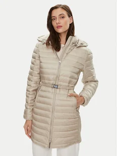 Calvin Klein Kurtka przejściowa K20K207109 Beżowy Slim Fit - Kurtki damskie - miniaturka - grafika 1