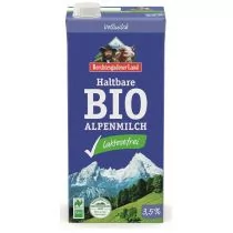 Berchtesgadener Land Mleko alpejskie UHT o obniżonej zawartości laktozy (min. 3,5 % tłuszczu) 1 l Bio - Mleko - miniaturka - grafika 1