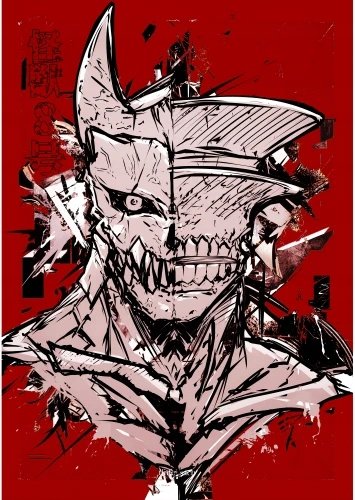 Plakat Anime Kaijuu 8-gou KAI8_070 A2 (custom)
