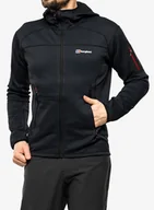 Kurtki męskie - Polar męski Berghaus Pravitale MTN 2.0 Hooded Jacket - urb carbon/black - miniaturka - grafika 1