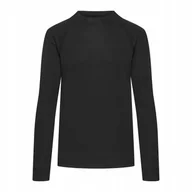 Pozostała odzież narciarska - KOSZULKA TERMICZNA męska sportowa LONGSLEEVE bluza CAMPUS AGORDO czarna XXL - miniaturka - grafika 1