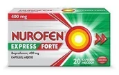 Leki przeciwbólowe - RECKITT BENCKISER NUROFEN FORTE EXPRESS 20 kaps. - miniaturka - grafika 1