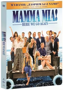 Mamma Mia Here We Go Again DVD+booklet - Pozostałe filmy DVD - miniaturka - grafika 1