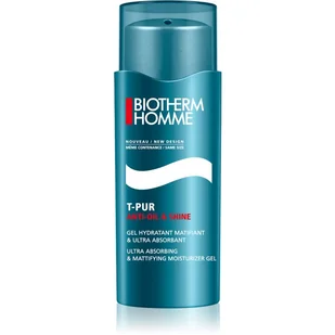 Biotherm Homme T Pur żel matujący do skóry Ultra Mattifying and Oil Control Gel) 50 ml - Kremy do twarzy - miniaturka - grafika 1