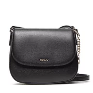 Torebki damskie - DKNY Torebka Bryant Saddle Bag R21E3R75 Blk/Gold - miniaturka - grafika 1