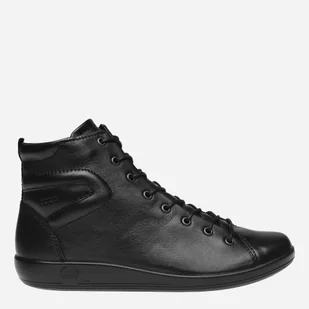 Trzewiki damskie skórzane ECCO Soft 2.0 206523-56723 39 Czarne (737431622784). Buty za kostkę damskie - Botki damskie - miniaturka - grafika 1