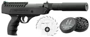 Wiatrówki pistolety - Zestaw - Wiatrówka Pistolet Black Ops Langley Silencer 4,5 - miniaturka - grafika 1