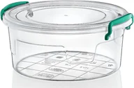 Pojemniki kuchenne - Chomik Pojemnik plastikowy okrągły 3,4L MULTIBOX - miniaturka - grafika 1