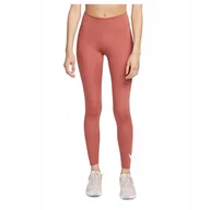 Legginsy - Damskie legginsy sportowe do biegania Nike DRI-FIT DM7767-691 r.S - miniaturka - grafika 1