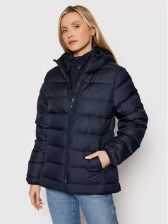 Kurtki damskie - Helly Hansen Kurtka puchowa Veste Duvet Svalbard 53502 Granatowy Regular Fit - grafika 1