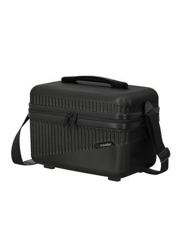 Travelite Bali kuferek kosmetyczny z twardą obudową, 36 cm, czarny, Beautycase 36 cm, Twarde etui kosmetyczne