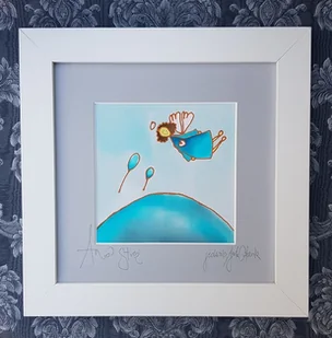 Anioł stróż personalizowany - Pamiątka Chrztu Świętego - miniaturka - grafika 1