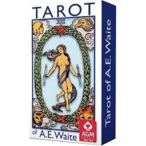 AGM-Urania Tarot of A.E.Waite (Mini Blue Edition) - Wróżbiarstwo i radiestezja - miniaturka - grafika 2