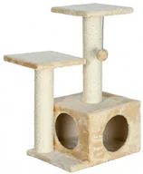 Drapaki dla kotów - Trixie Budka do drapaka 43971, beżowa - miniaturka - grafika 1